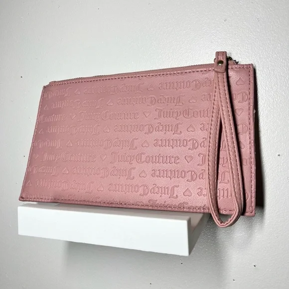 Juicy Couture Dusty Pink Large Wristlet/Wallet - Picture 4 of 9